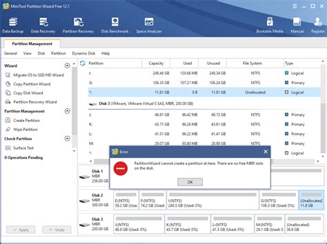no free mbr slots|Fix – Disk Already Contains Maximum Number of .